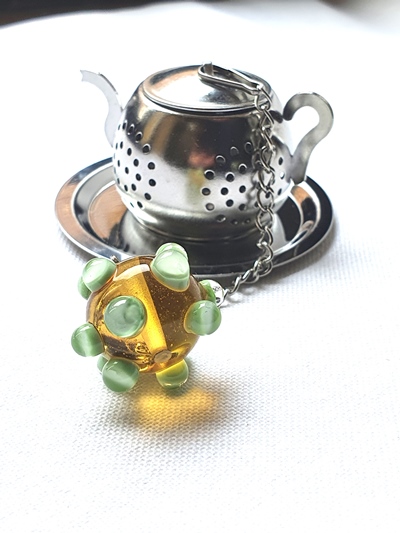 Mini théière à infuser-Boule tamis-Accessoire pour thé en vrac – Cendrine M